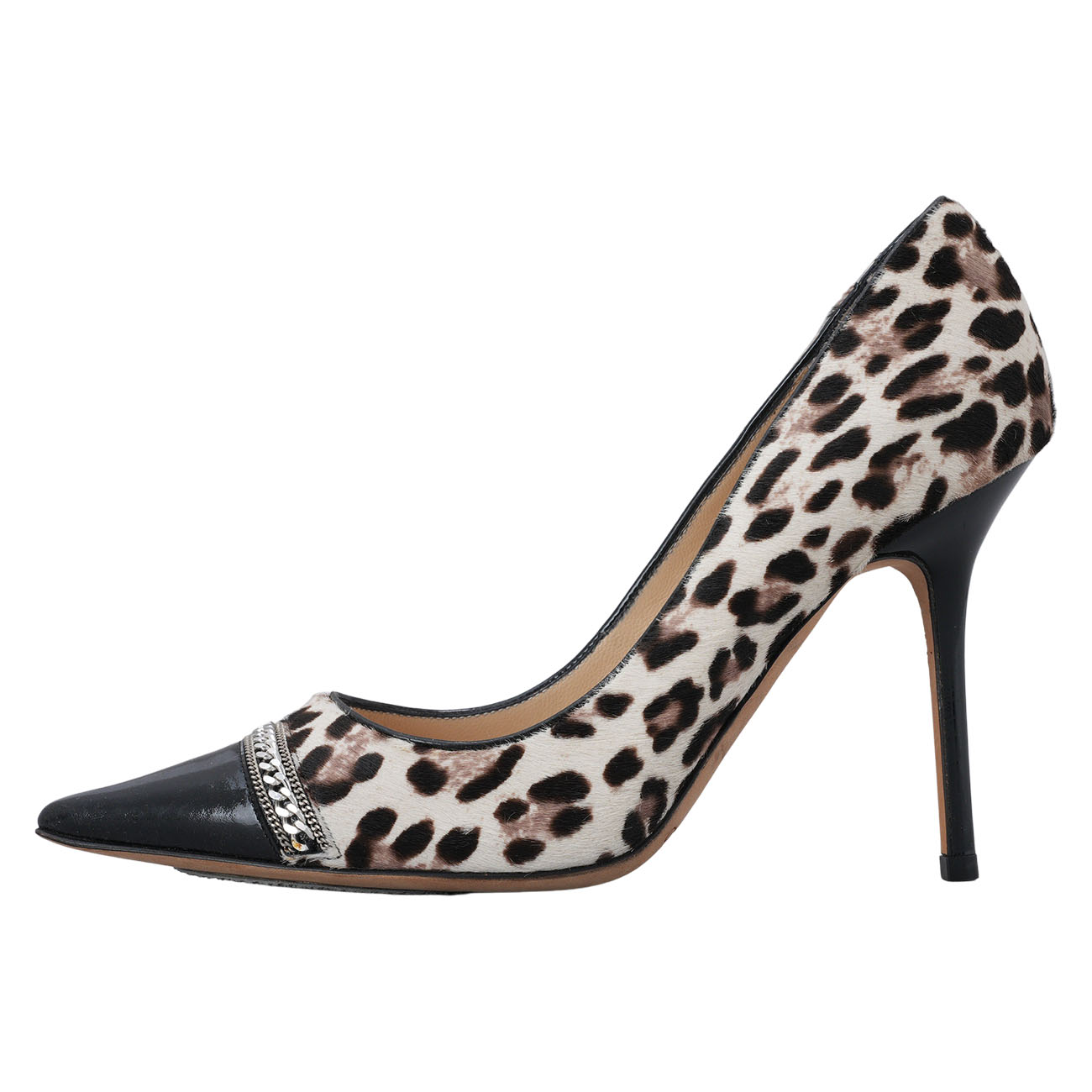 JIMMY CHOO(USED)지미추 송치 펌프스 힐 #36